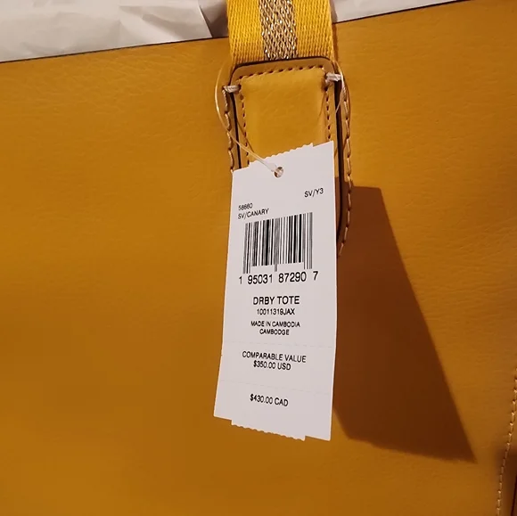 Coach Derby Tote - Canary yellow - Picture 4 of 10